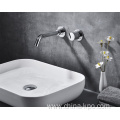 Wall Mounted Bathroom Concealed Basin Faucet